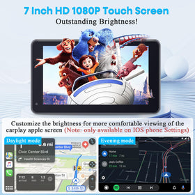 Befumly touchscreen displaying GPS navigation for clear directions on the go benefit