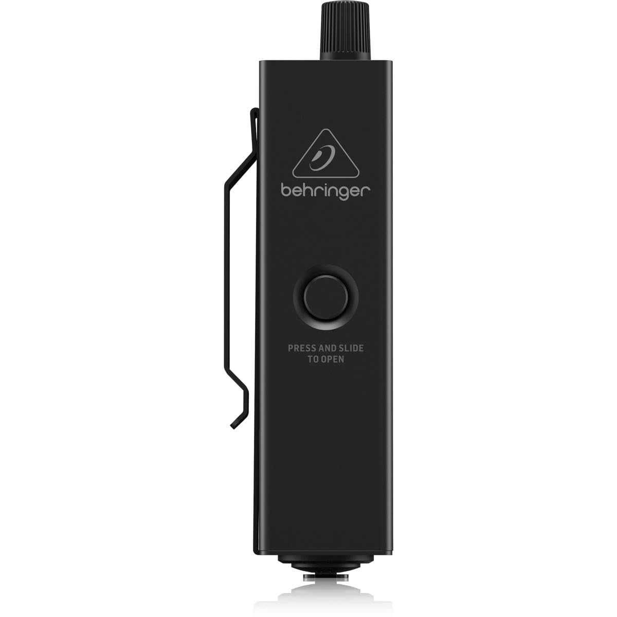 Behringer P2 used by a keyboardist on stage providing immediate headphone level control