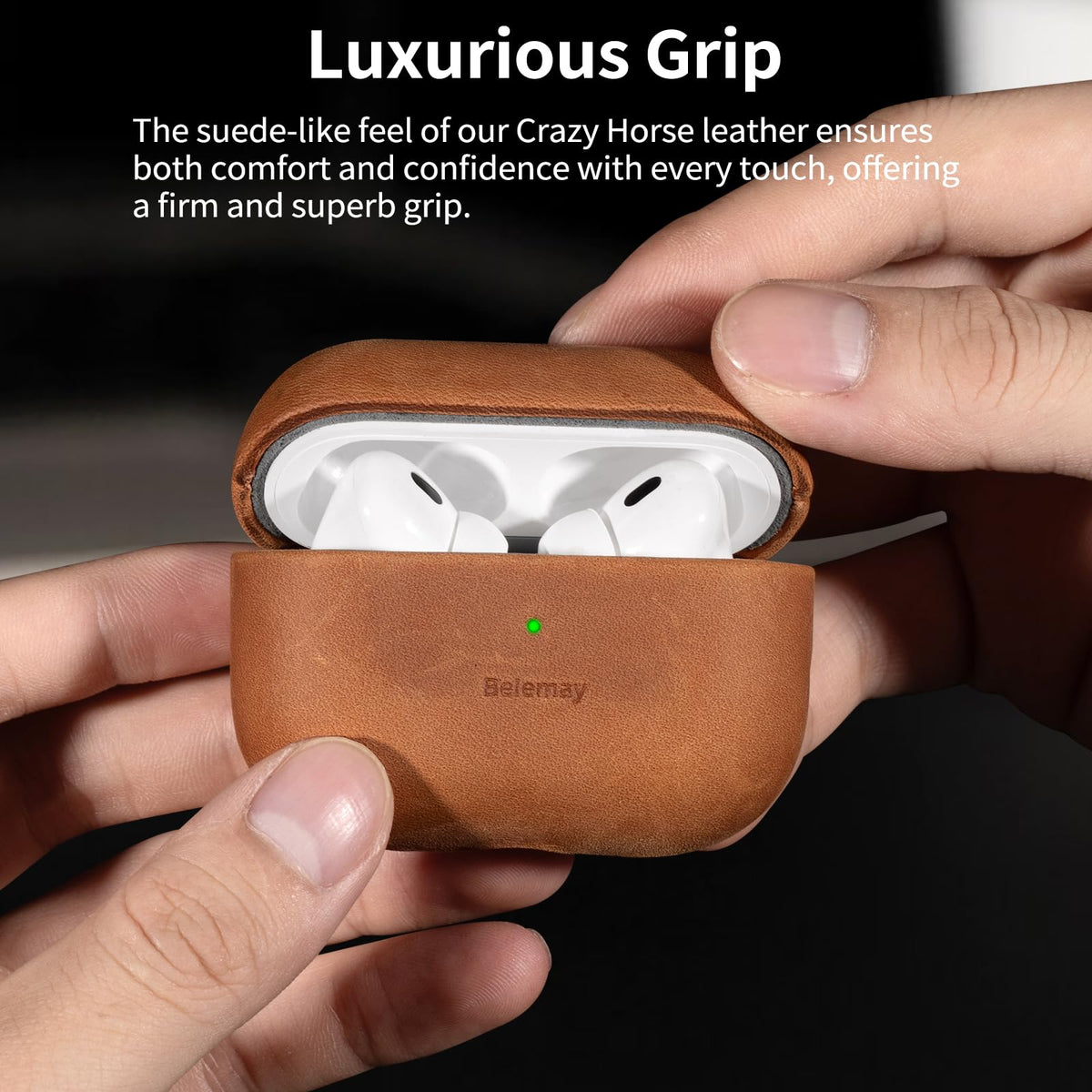 Belemay side profile demonstrating MagSafe compatibility and slim form