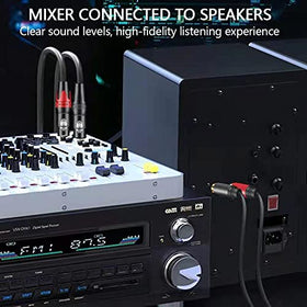 Belipro DJ controller to amplifier setup demonstrates easy integration on stage.
