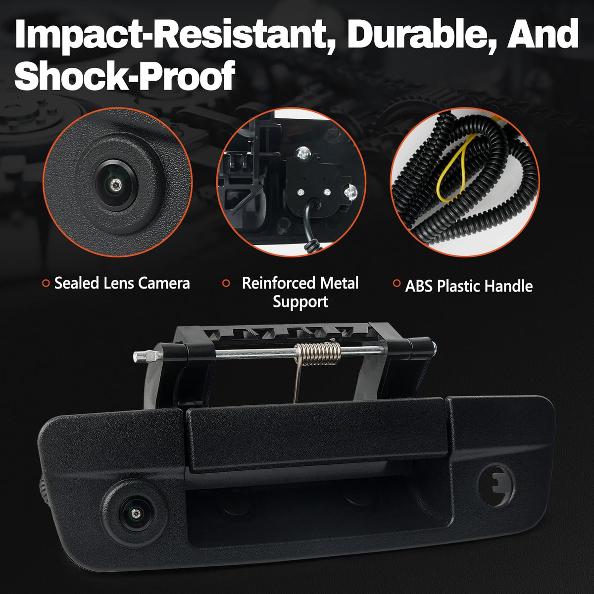 BELKEBIR night vision demo showing clear low-light rear image benefit