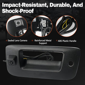BELKEBIR side profile mounted on tailgate illustrating integrated camera placement and fit