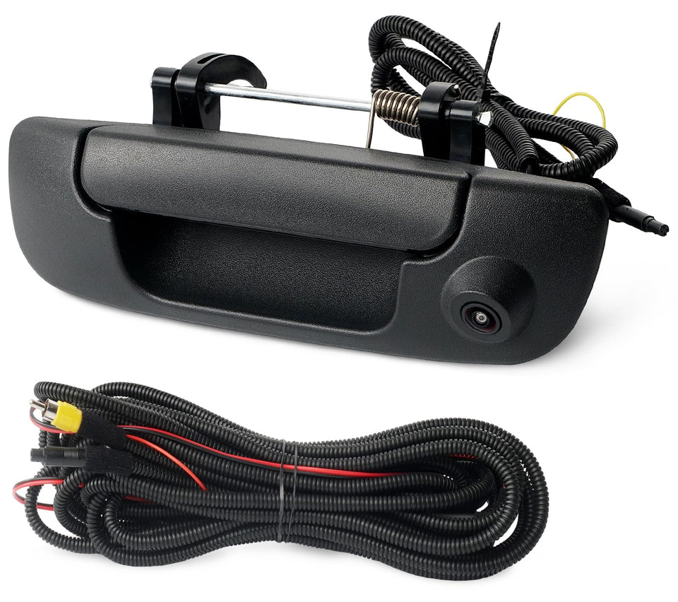 BELKEBIR tailgate camera delivers 170° view for Dodge Ram parking clarity.