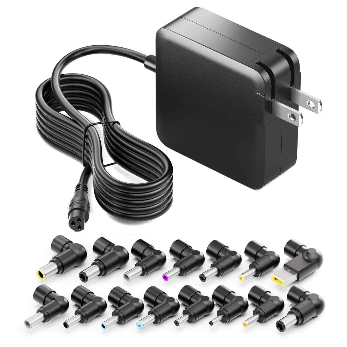Belker 90W universal charger with Dell tip-set offers reliable on-the-go power.