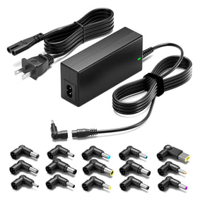 Belker 90W universal laptop charger with tip kit for versatile power on the go