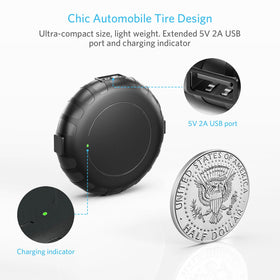 Belker charging laptop inside car demonstrating reliable on-the-road power benefit