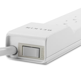 Belkin 720-joule protection safeguards electronics from surges and spikes