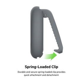 Belkin AirTag holder close-up texture showing durable scratch-resistant finish benefit