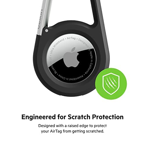 Belkin AirTag Secure Holder's snap-lock system keeps AirTag safely inside.