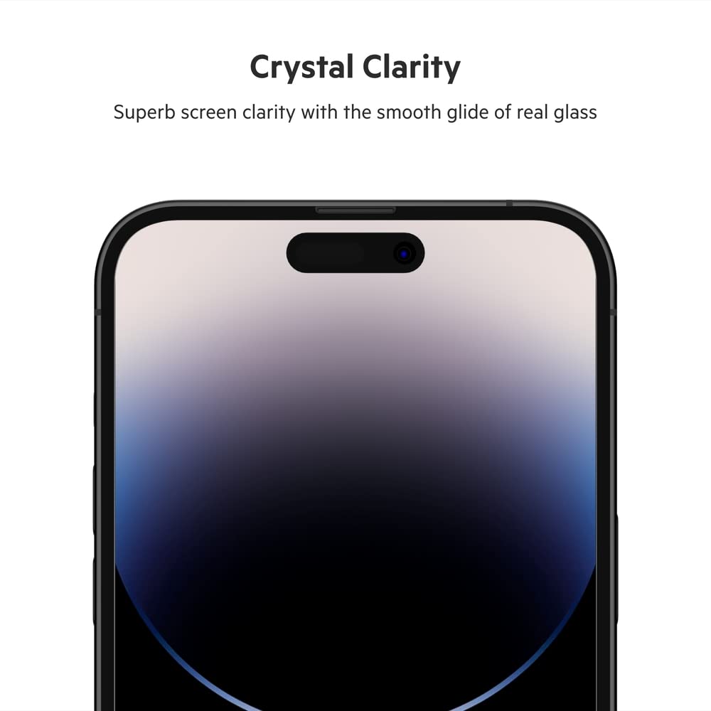 Belkin antimicrobial glass coating helps protect the screen from microbes.