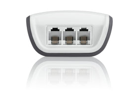 Belkin BV107200-12-foot surge protector featuring damage-resistant housing for durability.