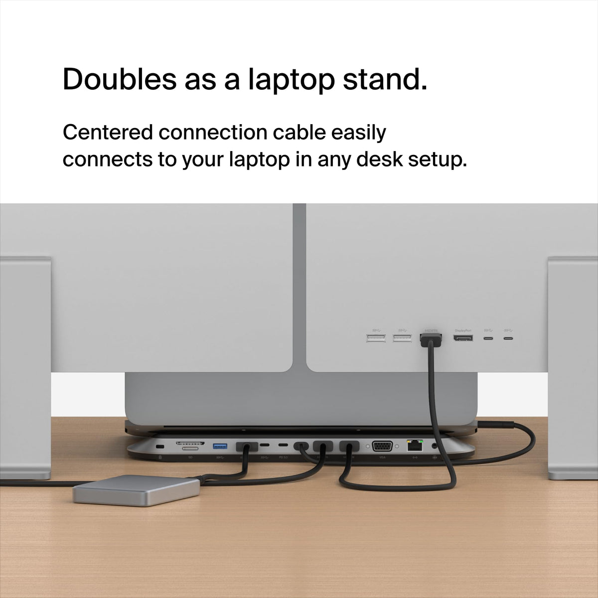 Belkin Connect 11-in-1 dock SD/microSD slots speed up media transfers