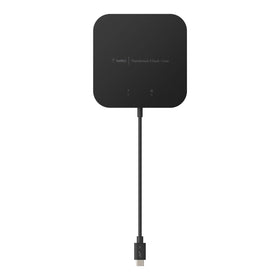Belkin dock surface texture and model labels benefit clear port identification
