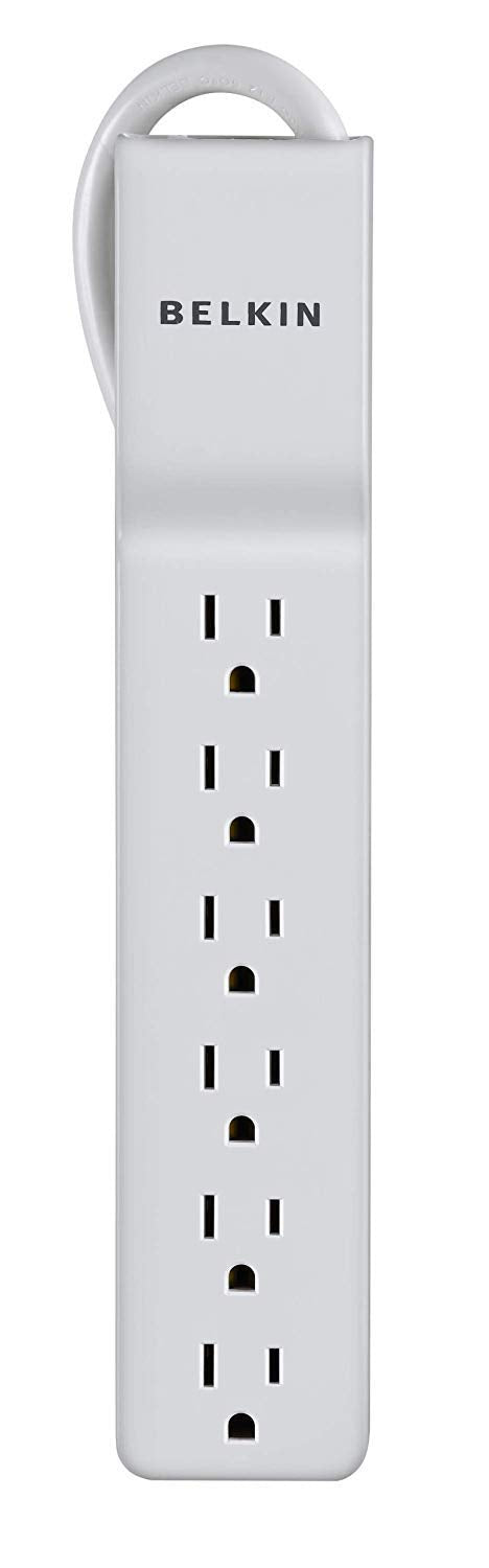 Belkin EMI/RFI filter reduces interference for clearer signals.