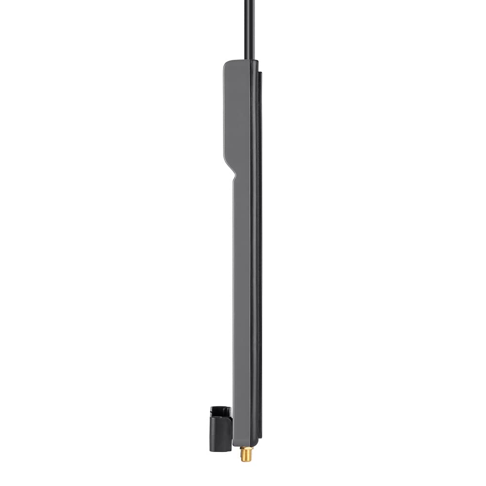 Belkin flat plug with 10 ft cord illustrating space-saving reach benefit