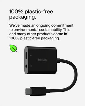 Belkin ROCKSTAR in a pocket next to keys, compact for travel