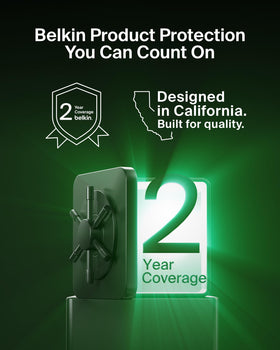 Belkin safety outlets with sliding covers protect unused sockets.
