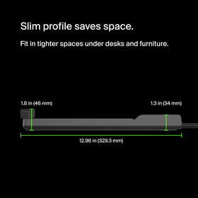 Belkin surge protector outlets with safety slide locks for added protection