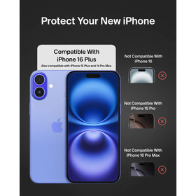 Belkin ScreenForce 9H scratch resistance preserves iPhone 16 Plus screen