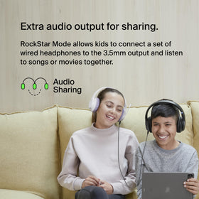 Belkin SoundForm earcup close-up highlighting soft cushions for comfortable wear
