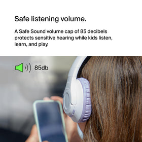 Belkin SoundForm Inspire boom microphone on headset during distance learning calls
