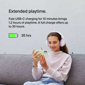 Belkin SoundForm Inspire RockStar Mode sharing image showing audio sharing between two users