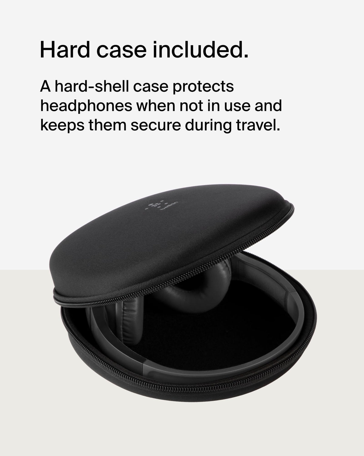 Belkin SoundForm Mini connected via aux cable showing wired option for device compatibility