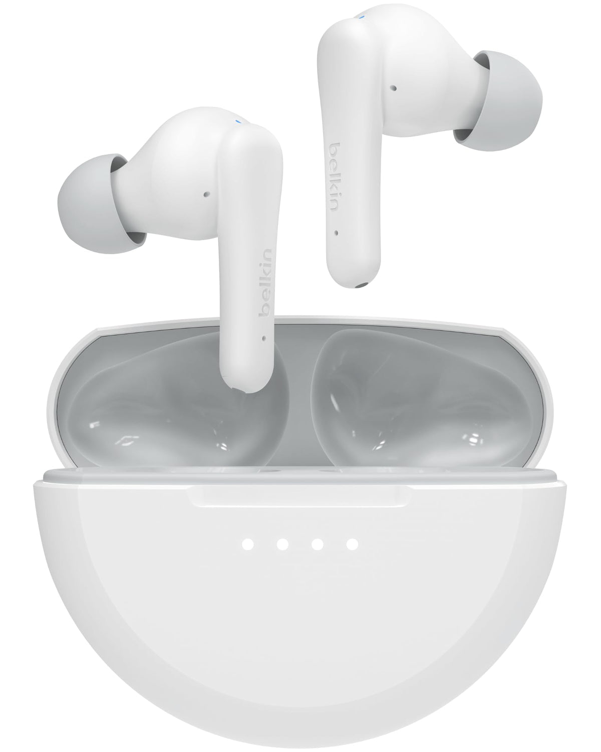 Belkin SoundForm Nano 2 front packaging shows product and safe volume features