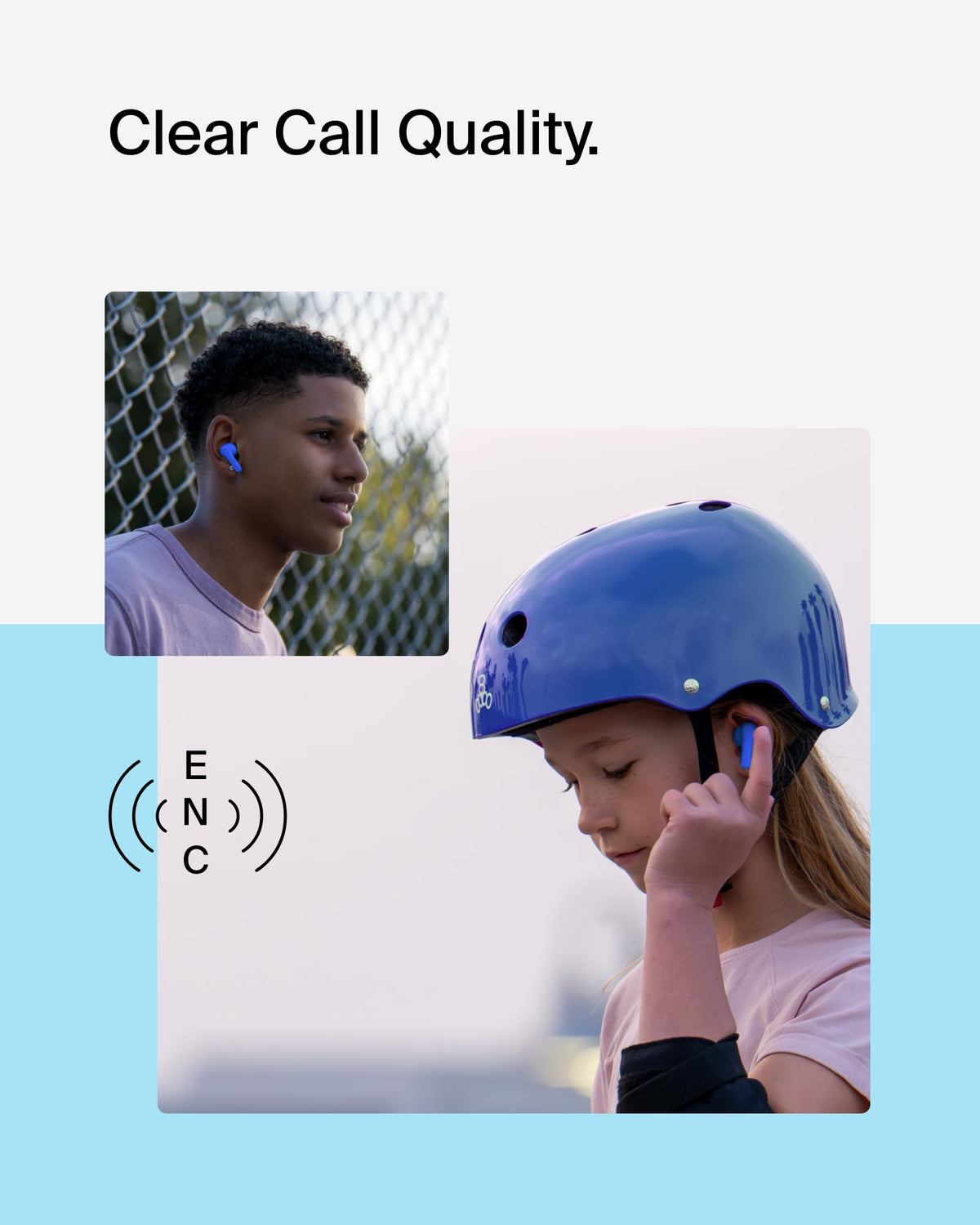 Belkin SoundForm Nano 2 worn by child showing comfortable everyday use