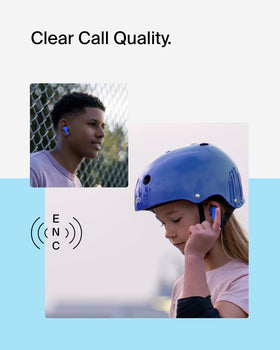 Belkin SoundForm Nano 2 worn by child showing comfortable everyday use