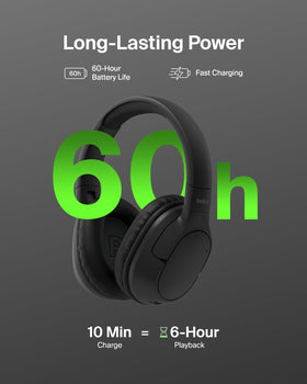Belkin SoundForm Surround folded compact for travel and easy storage