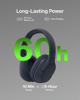 Belkin folded headphones demonstrating compact travel-friendly portability