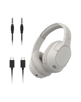 Belkin SoundForm Surround front view in sand showing modern design and comfort