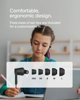 Belkin SoundForm lightweight 4ft cable reduces clutter during commutes.