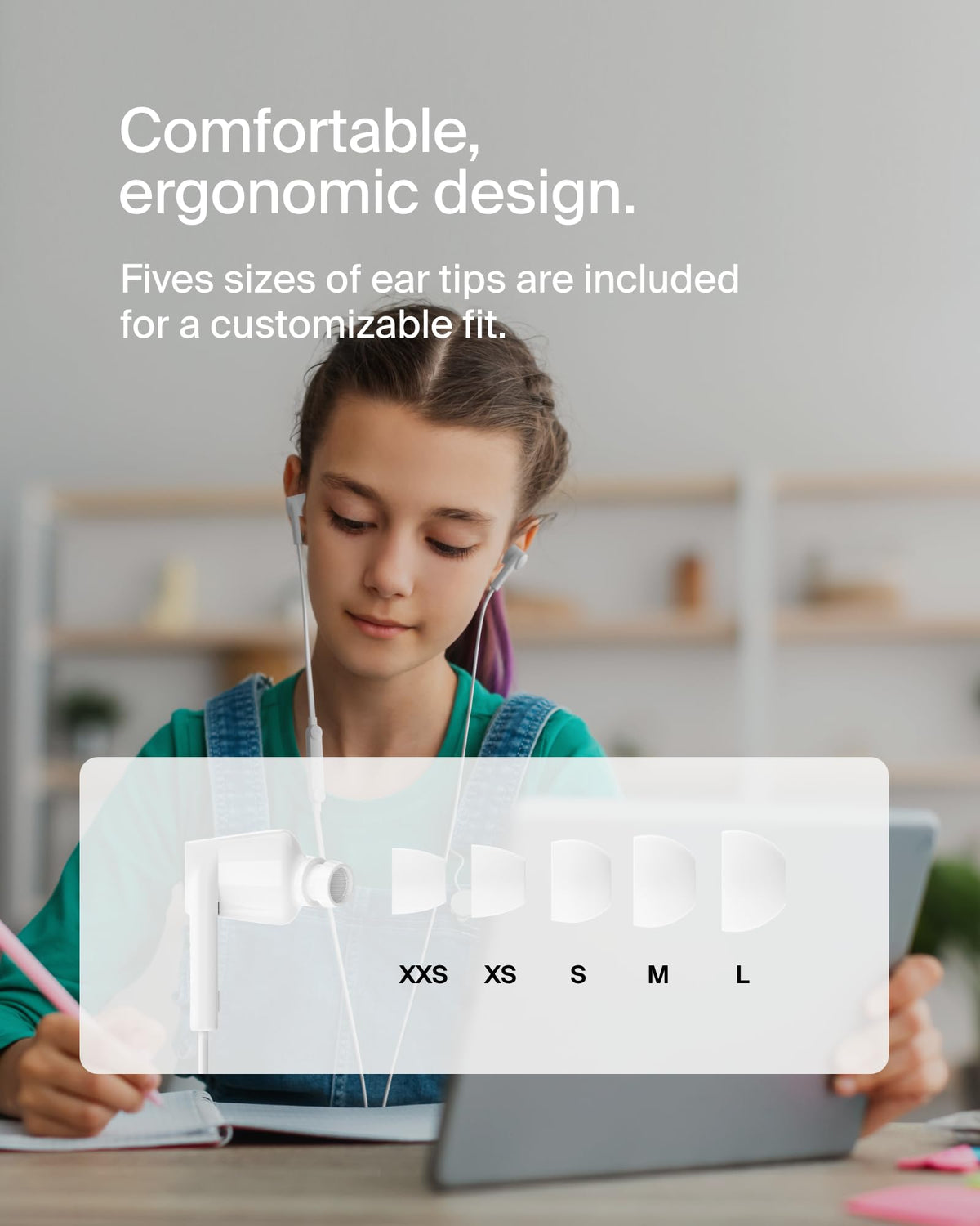 Belkin SoundForm packaging highlights eco-friendly, plastic-free packaging.