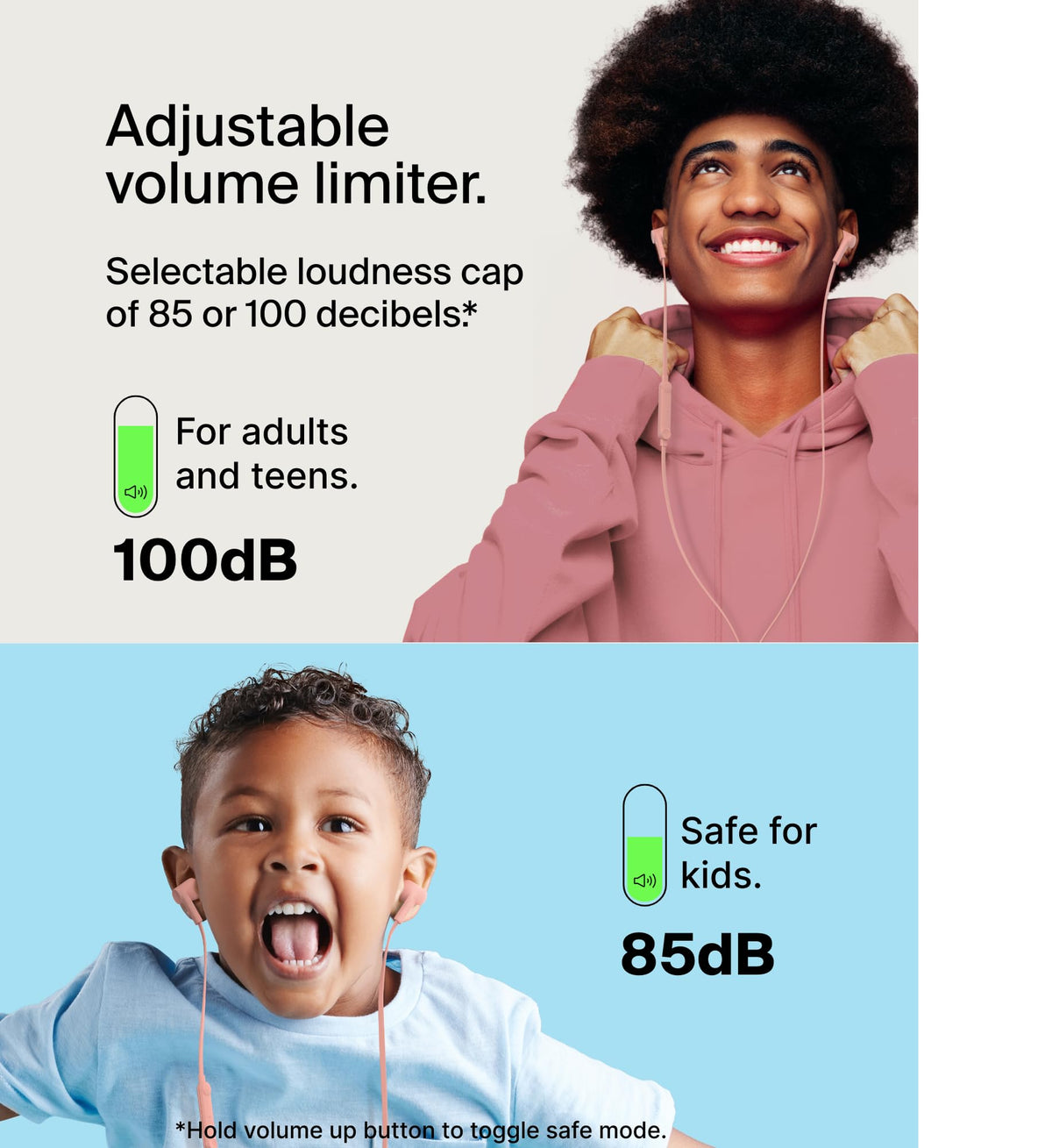 Belkin SoundForm flat cable design for tangle-free portability