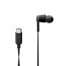 Belkin SoundForm packaging displayed with eco-friendly design and plastic-free packaging.