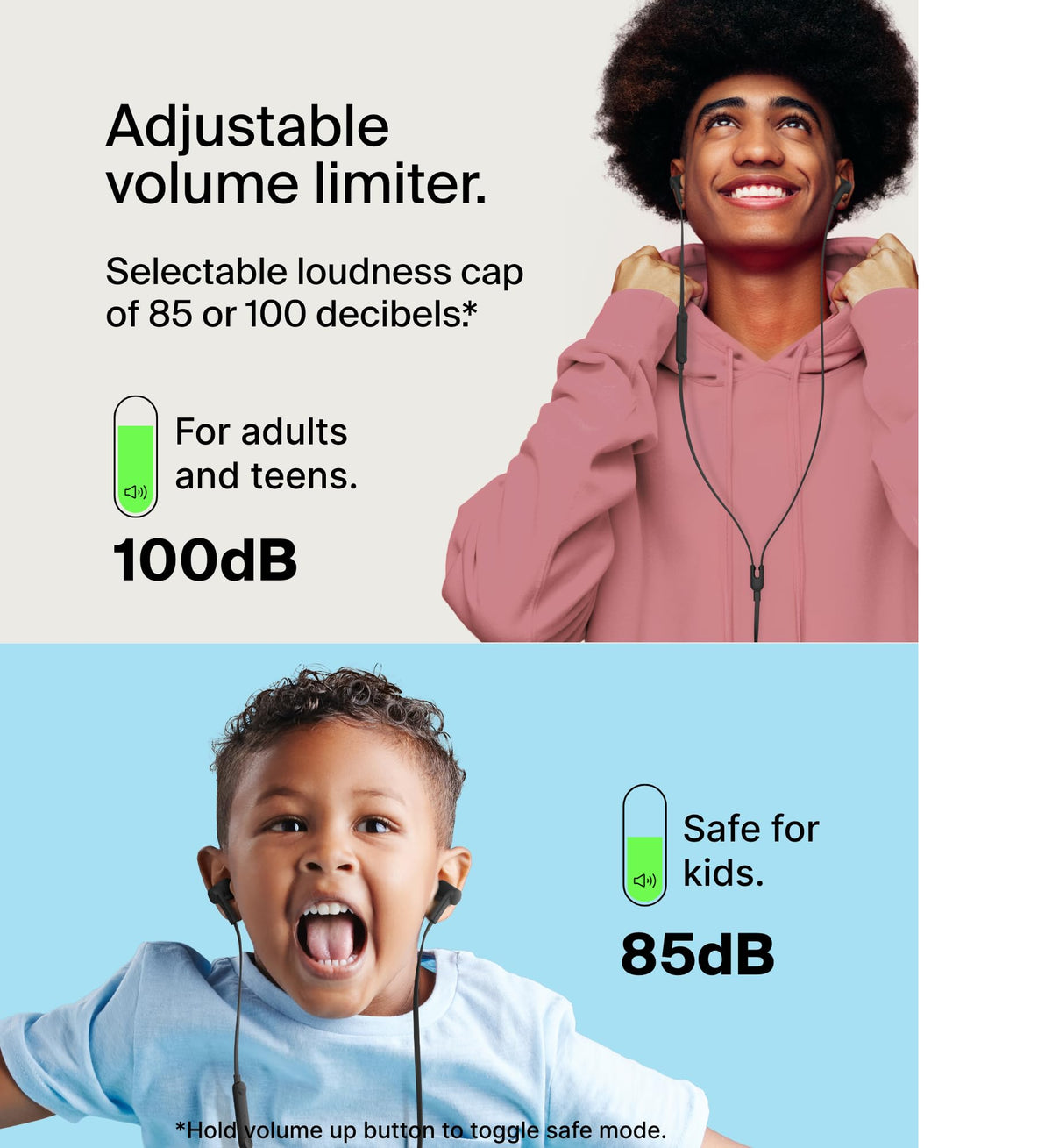 Belkin SoundForm earbuds USB‑C connector for quick plug‑and‑play use.