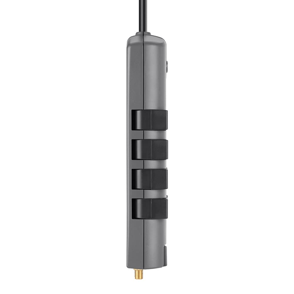 Belkin surge protector with an 8-foot extension cord for easy wall reach