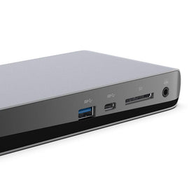 USB-A and USB-C ports on the front simplify everyday peripherals.