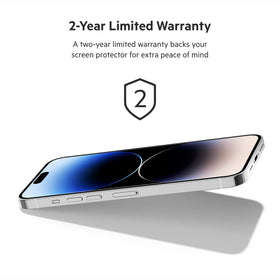 Belkin UltraGlass drop-protection visuals highlight improved resilience during accidental drops.