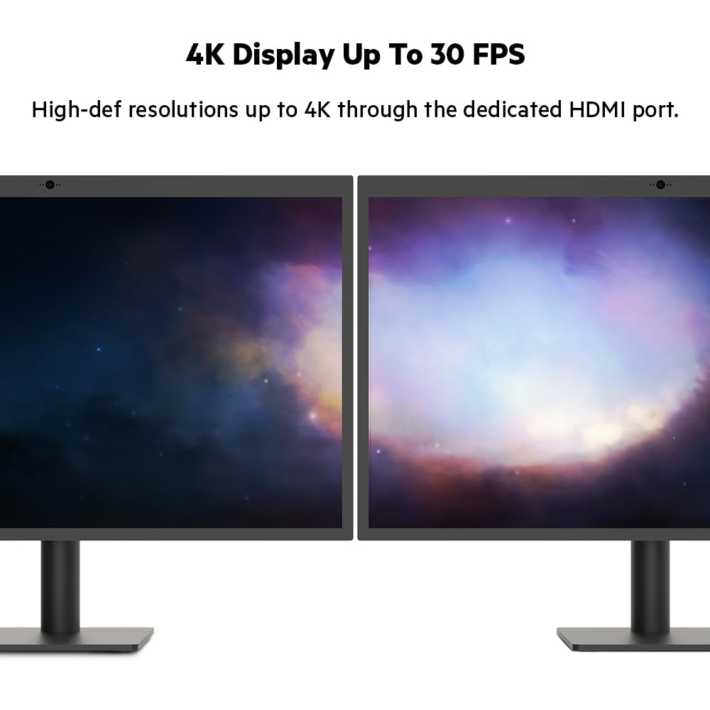 Belkin 11-in-1 USB-C hub with DisplayPort for high-res productivity.