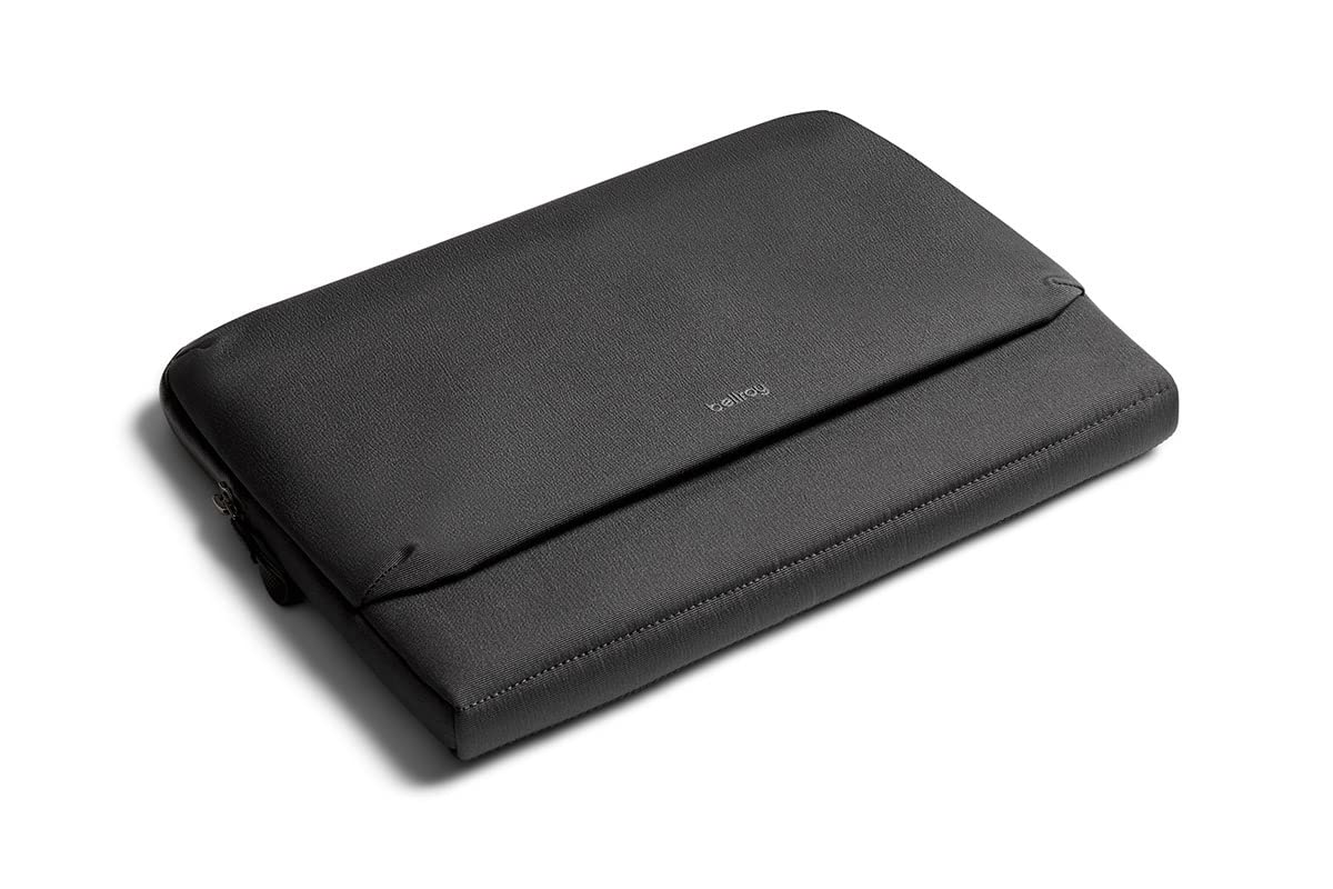 Bellroy Laptop Caddy, 14-inch slate cover, padded interior protects your laptop during daily commutes.