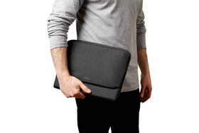 Bellroy Laptop Caddy recycled materials, leather-free design for eco-friendly everyday carry.