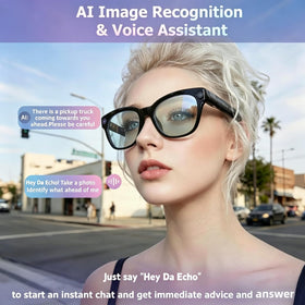BeLuckyMan AI glasses bluetooth audio for immersive sound and calls