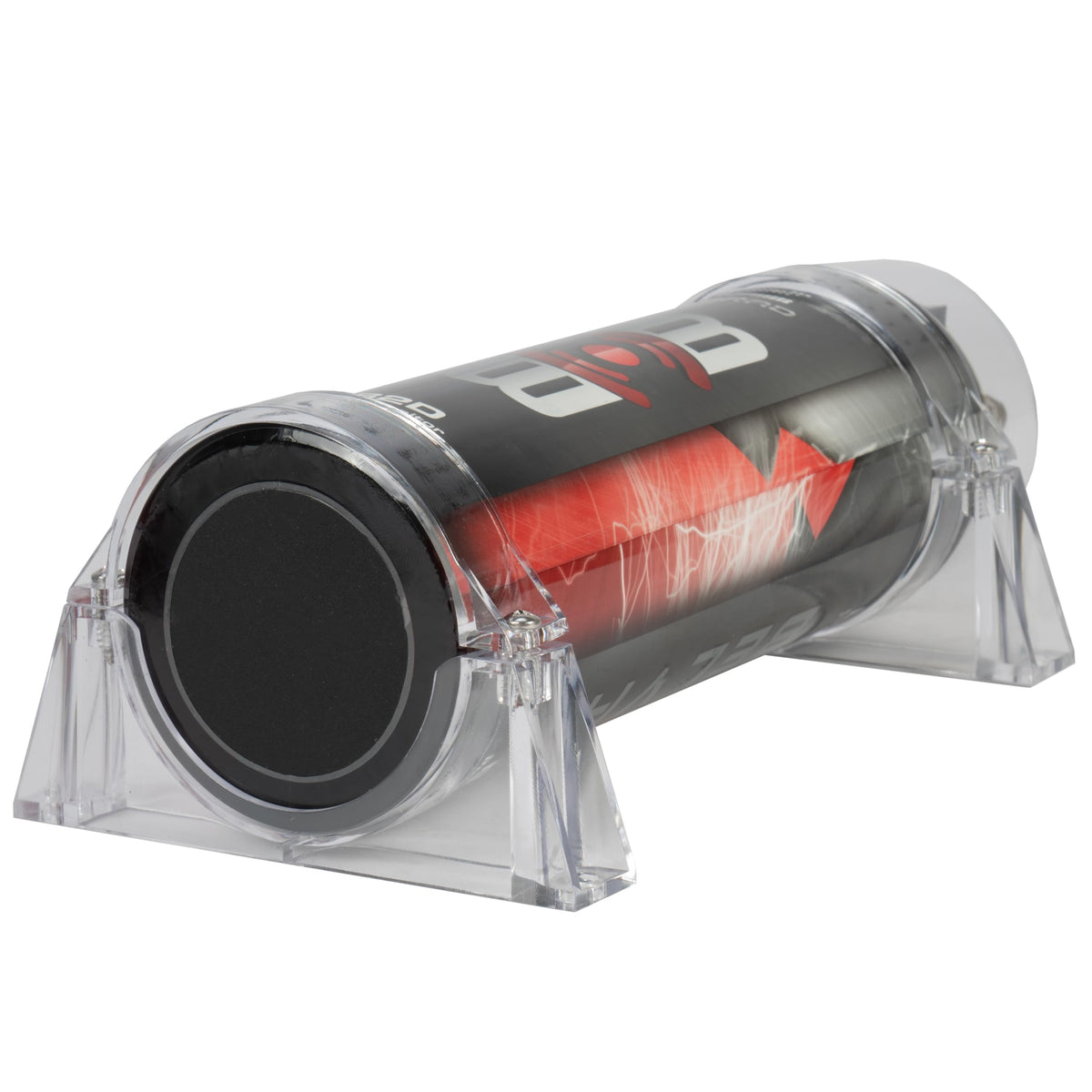 BELVA BB2D audible warning indicator lit to alert low-voltage conditions