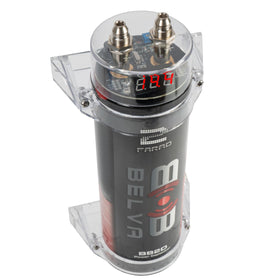 BELVA BB2D terminal and label detail showing connection clarity and safety