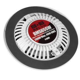 BELVA BMS65SW white coaxial design offers versatile aesthetics for powersport setups.