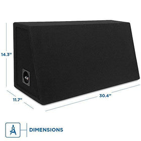 Belva BPKG210v2 ported enclosure designed for efficient bass output.