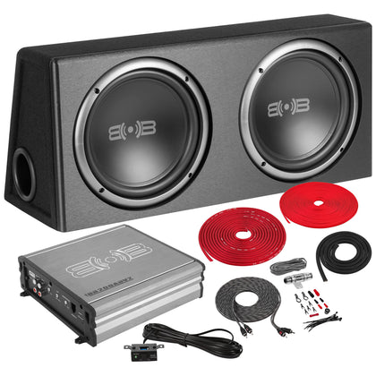 Belva BPKG210v2 dual 10-inch subwoofer front view with deep bass clarity.